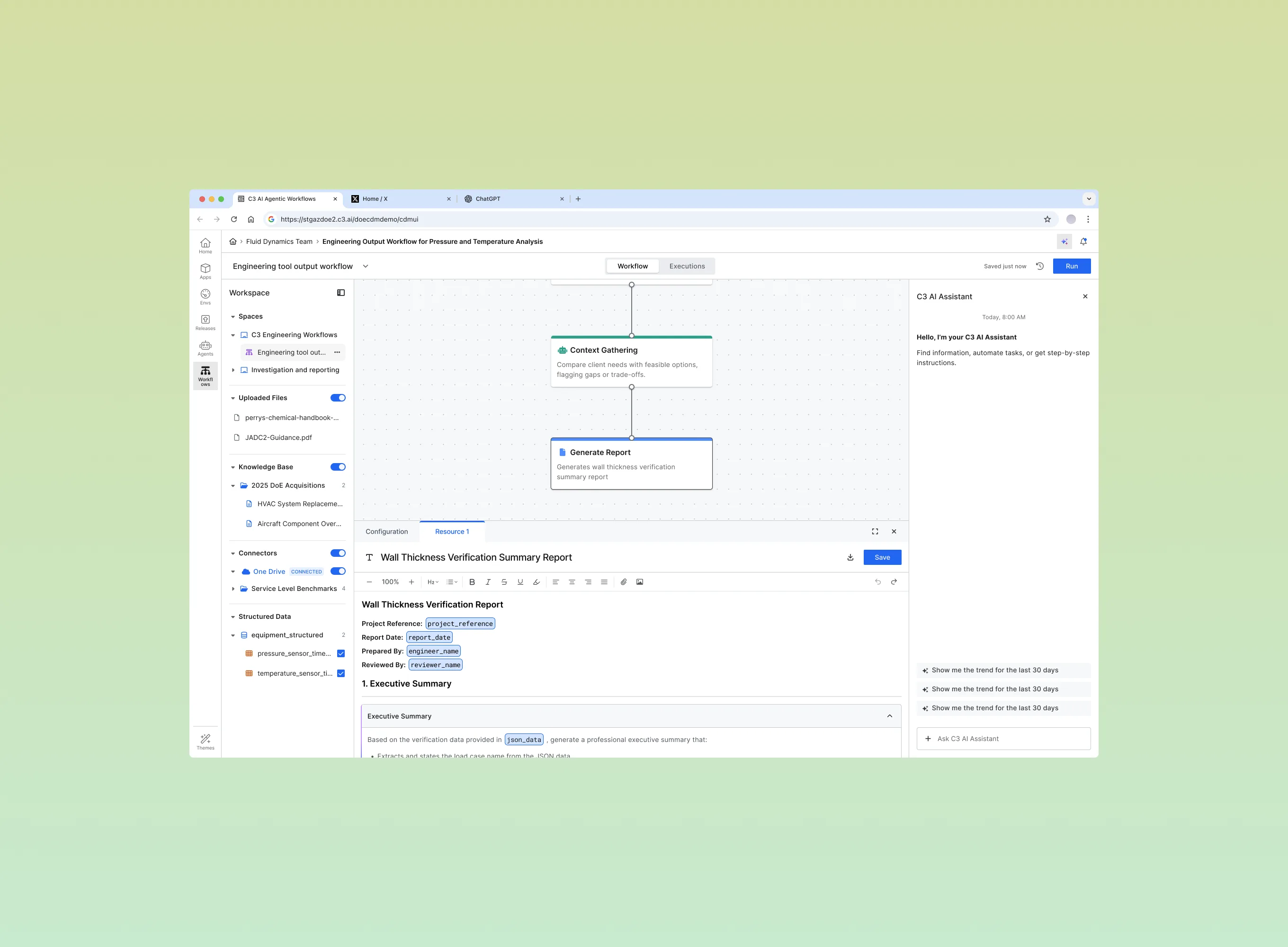 AI Recommended Workflow — Agentic Workflows